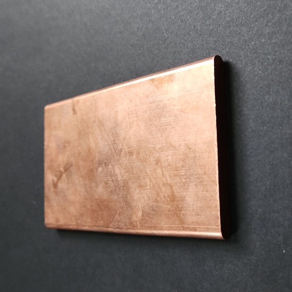 2 New Copper 1 pound .999 Fine Bullion Bars - Picture 4 of 5